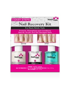 Front view of NailTek's Daily Nail Therapy Repair kit.
